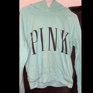 Women’s PINK teal hoodie